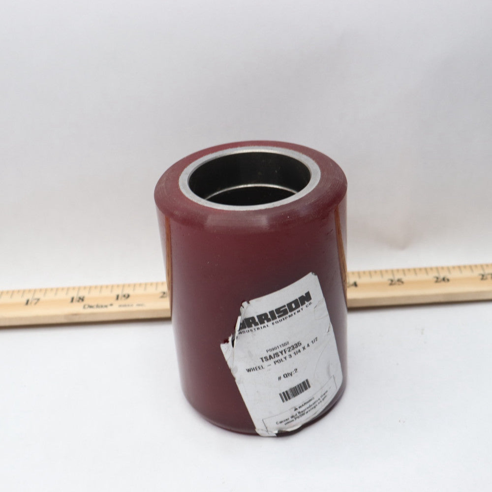 Morrison Millennium Standard Poly Wheel 92A 3-1/4" x 4-1/2" TSA/SYF2335