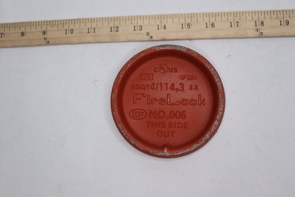Victaulic Plug No.006 Galvanized Orange 4-1/4" 4/114.3