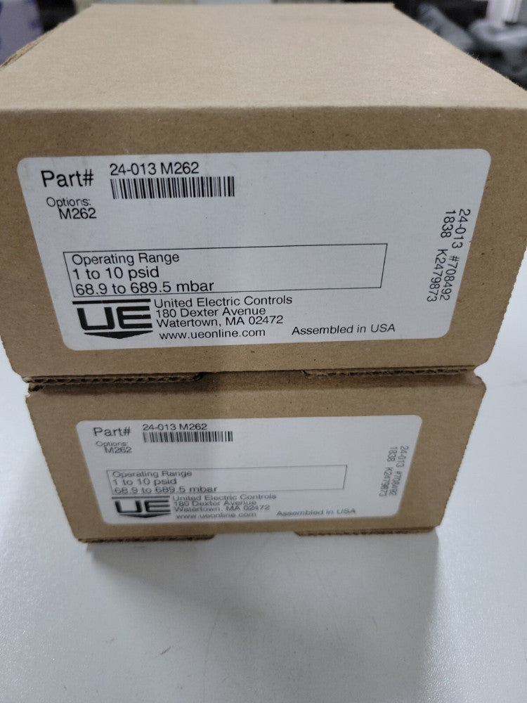 1- UNITED ELECTRIC 24-013-M262 / 24013M262 150PSI, 1 to 10 psdi NEW OLD STOCK