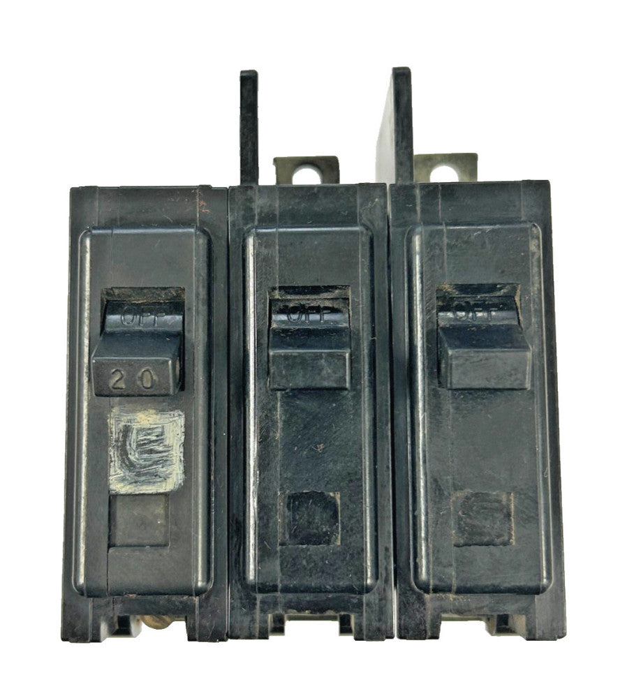 I-T-E CIRCUIT BREAKER, 1 POLE, 120/240V, 20A -LOT OF 3-