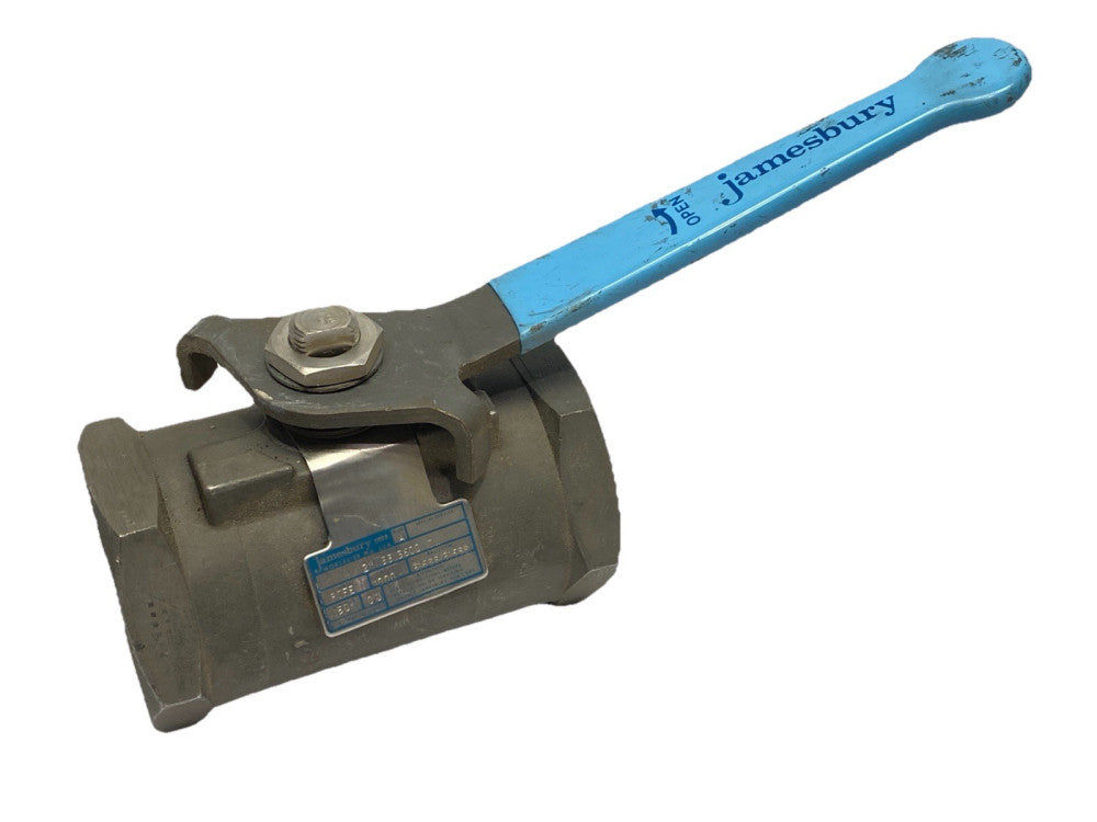Jamesbury 2" 33 3600 TL Series 3000 Stainless Steel Ball Valve 2"