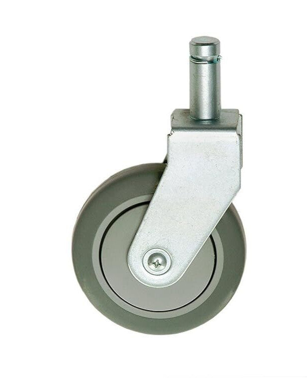 Nexel Polyurethane Wheel Rigid Casters , 5" Diameter, 1¼" Thick, 12K LB CAPACITY