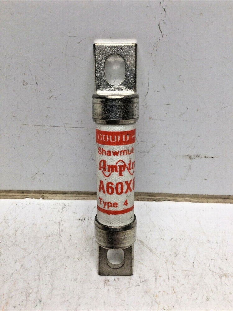 GOULD SHAWMUT A60X60 TYPE 4 AMPTRAP FUSE 60 AMP 600V 
