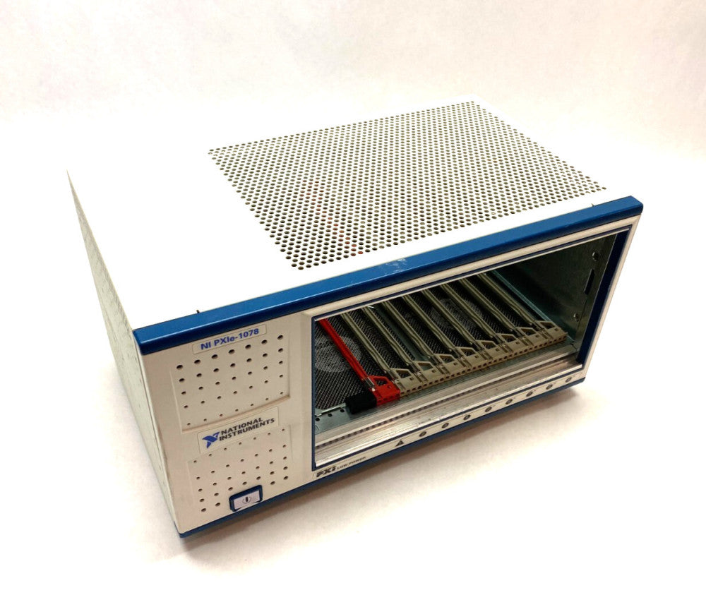 National Instruments PXIe-1078 9-Slot PXI Chassis up to 1.75Gb/s 199485G-10L