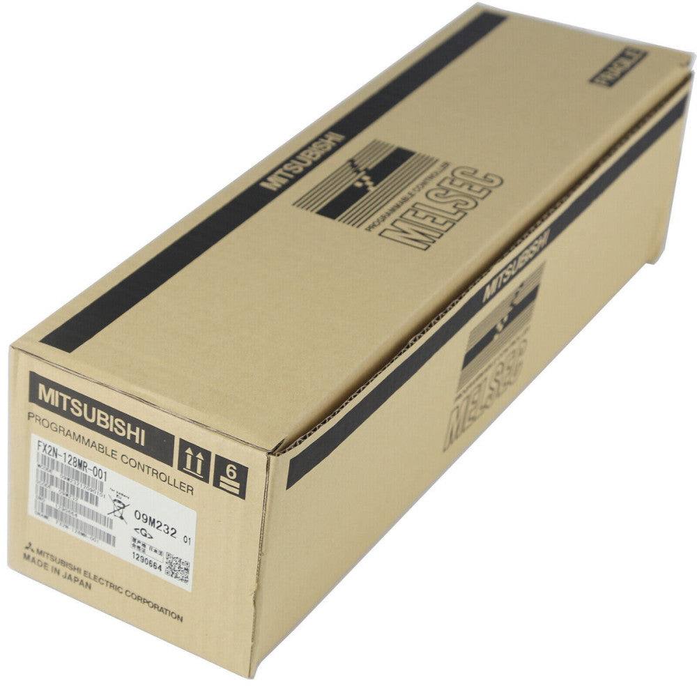 One Brand New Mitsubishi FX2N-128MR-001 PLC Programmable Controller