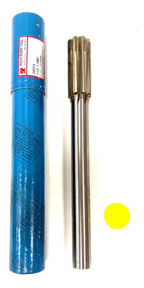 ROCK RIVER TOOL 1-1/8" CHUCKING REAMER 240036
