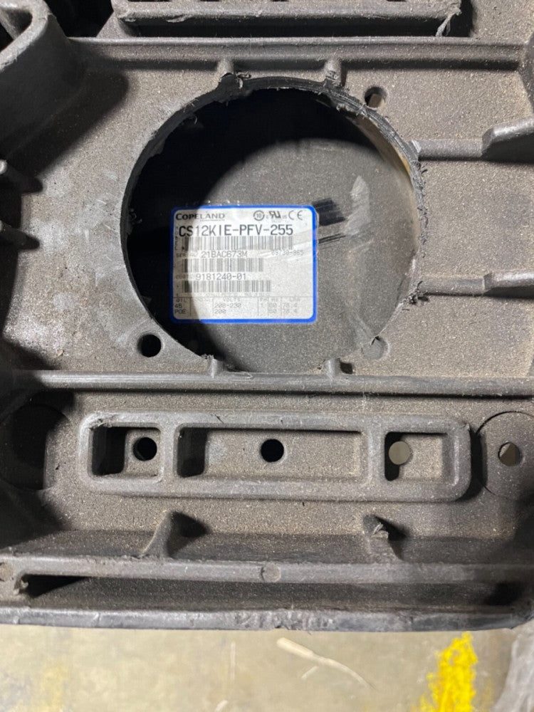 NEW COPELAND COMPRESSOR CS12KIE-PFV-255 9181240-01 ICE MACHINE COMPRESSOR