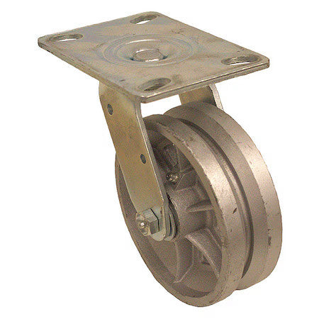 Zoro Select P21s-C050r-16-Vg1 Plate Caster,800 Lb. Load Rating
