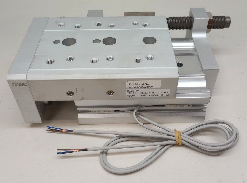 SMC MXS25-50B-M9PW Guided Cylinder Slide Table Double Acting
