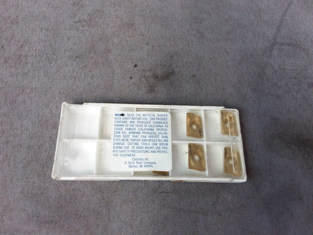 Seco Mill Milling Carbide Insert  XOMX XOMX120408TR-ME08 T250M  - 7 Pieces