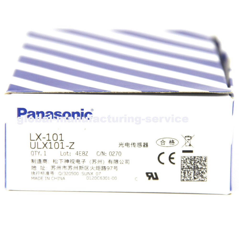 One Brand New Genuine PANASONIC SUNX Photoelectric Sensor LX-101 LX101