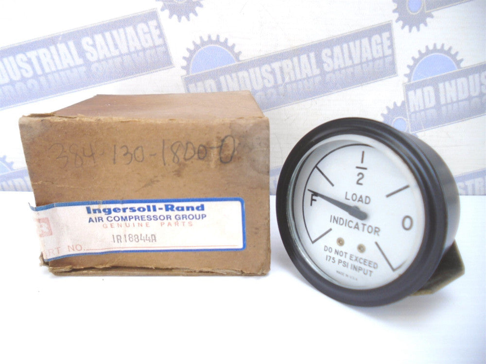 Genuine INGERSOLL RAND - 1R18844A - OEM Load Indicator Gauge - (NEW)