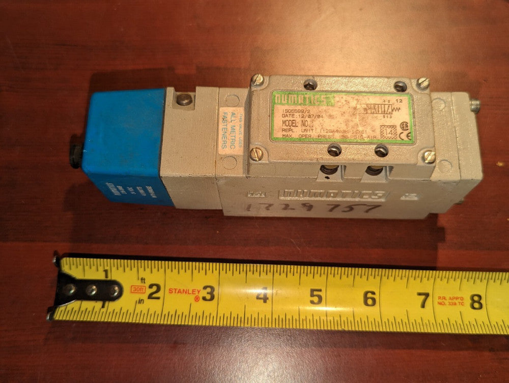 ASCO Numatics I12BA400MP14X61 Valve