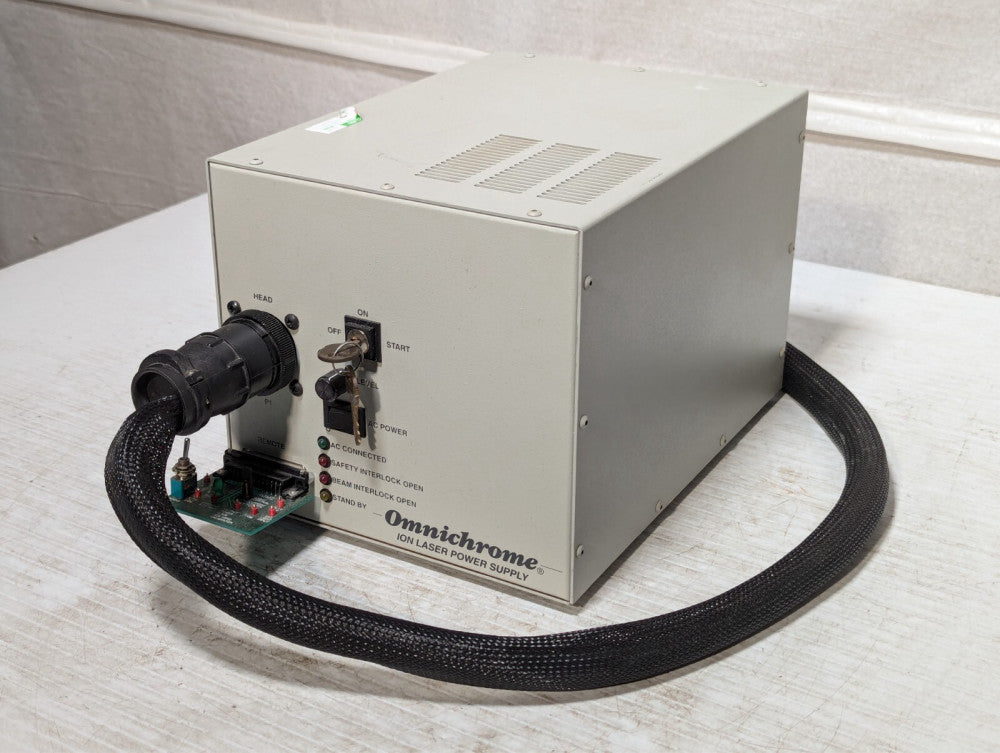 Melles Griot Omnichrome 171B-220G Ion Laser Power Supply Head 543 220V 11.0A