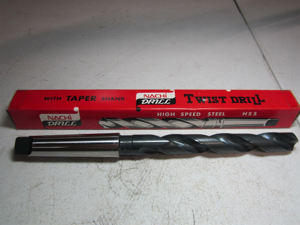Nachi (1268886) 51/64 Diam 118 Degree High Speed Steel Taper Shank Drill