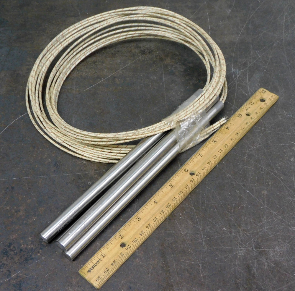 Watlow - J9A58-E48 Heater Element Fire Rod 240V 1000W 14M Lot of Four (4)