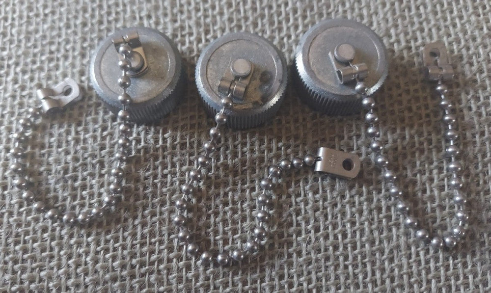 Lot of 3 - CROUSE HINDS JOY COOPER 3316582-1A MINI CONN  FEMALE DUST CAP