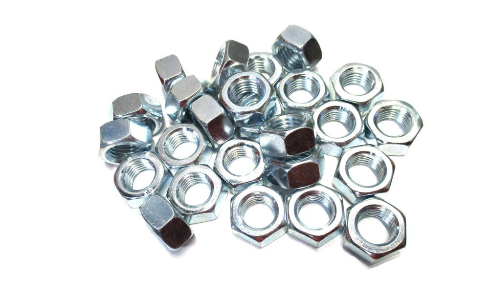 NEW M20x2.50 x 30mm Across Flats x 16mm High RH Steel Hex Nut - Lot of 25