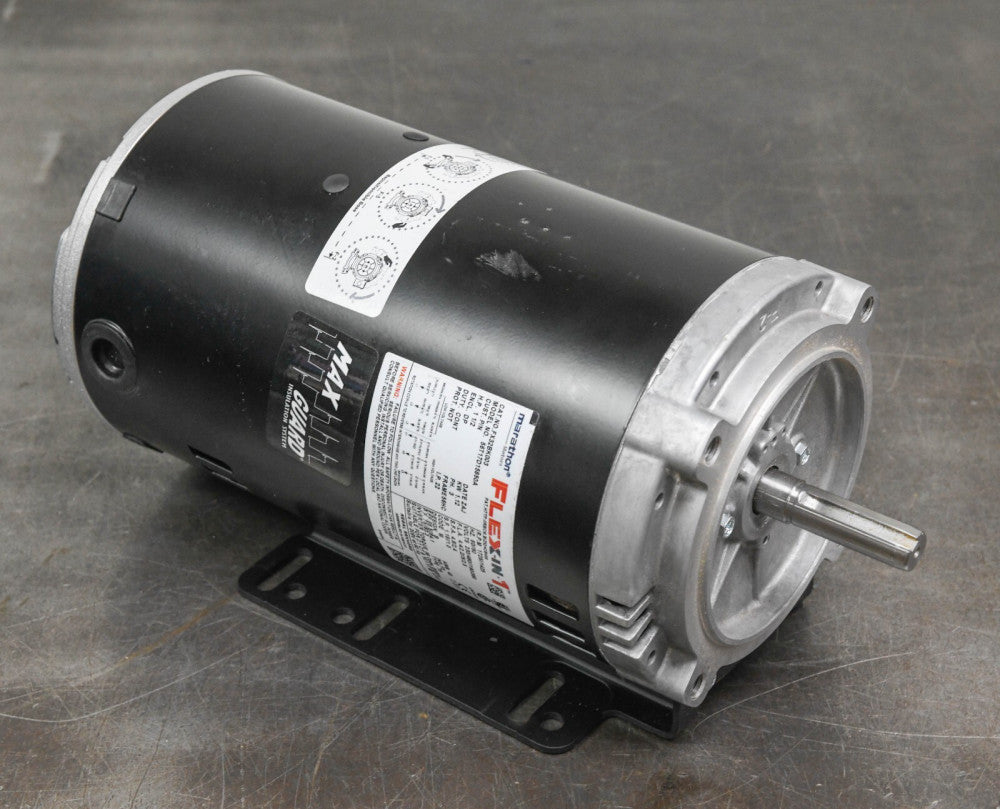 Marathon FX32BK003 Electric Motor 1.5 HP 1800 Rpm 3PH 230/460 56HC 56T17D15850A