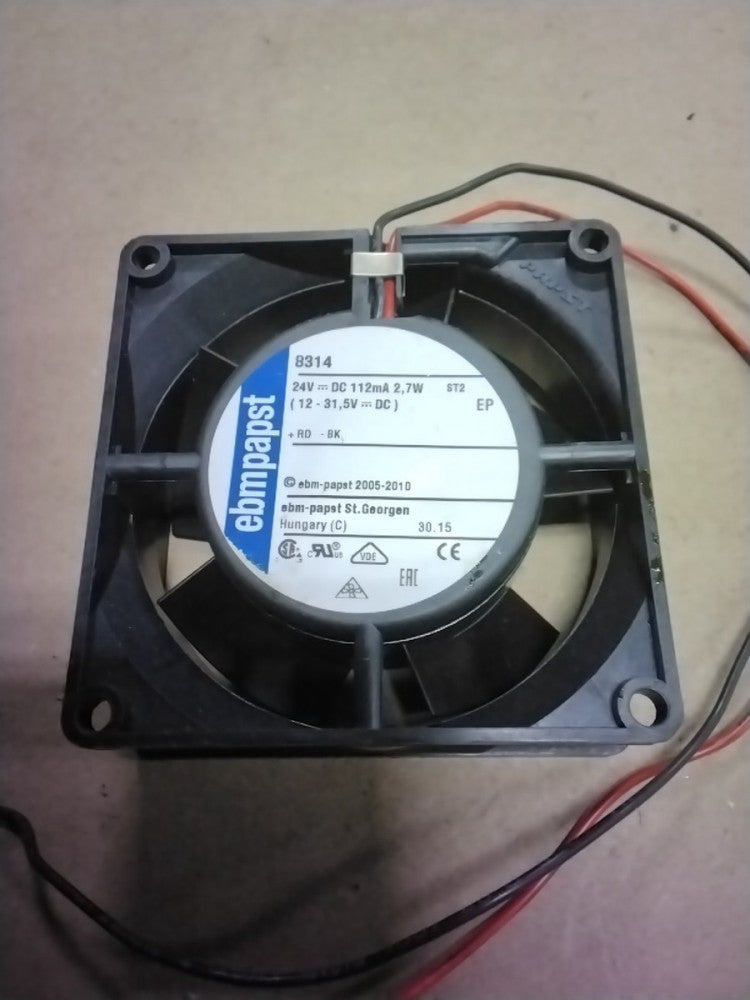 EBMPAPST 8314 24V Cooling Fan- Free Shipping 