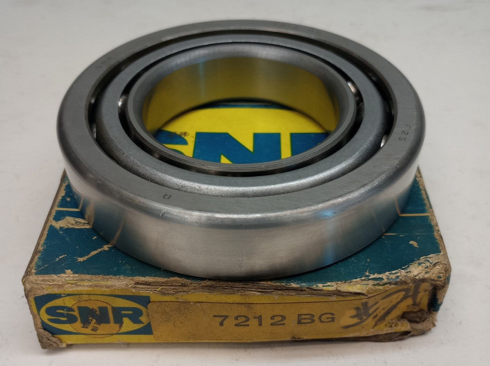 SNR 7212 BG Angular Contact Ball Bearing 60 X 110 X 22mm 7212-BG