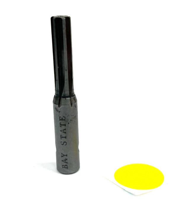 BAY STATE 350-2840 CHUCKING REAMER CUT DIA .2840 FLUTE LENGTH 1-1/8" 6 FLUTE