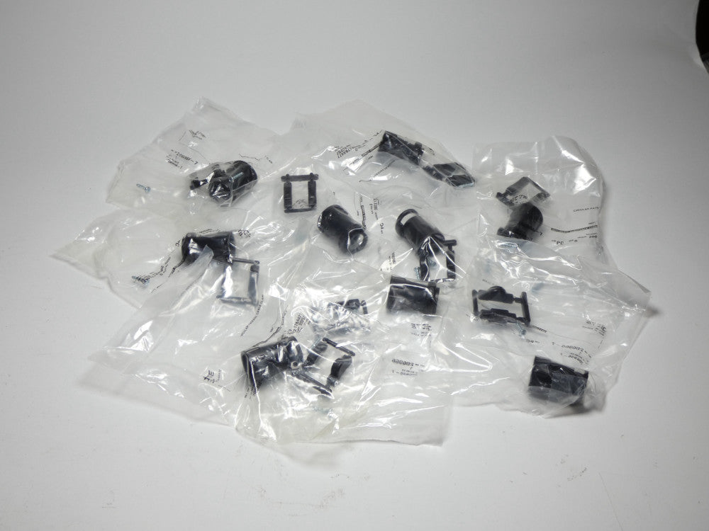 *Lot of 9* TE Connectivity 206966-7 Black Connector Backshell Size 13 - NEW S...