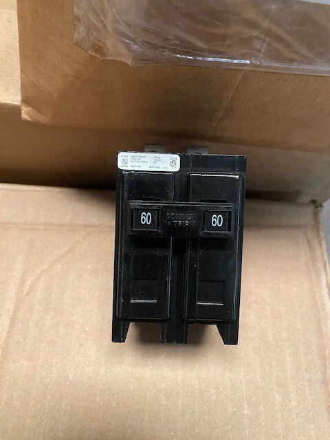 EATON BAB2060 CUTLER HAMMER DOUBLE 60AMP 240V BOLT ON CIRCUIT BREAKER (NEW)