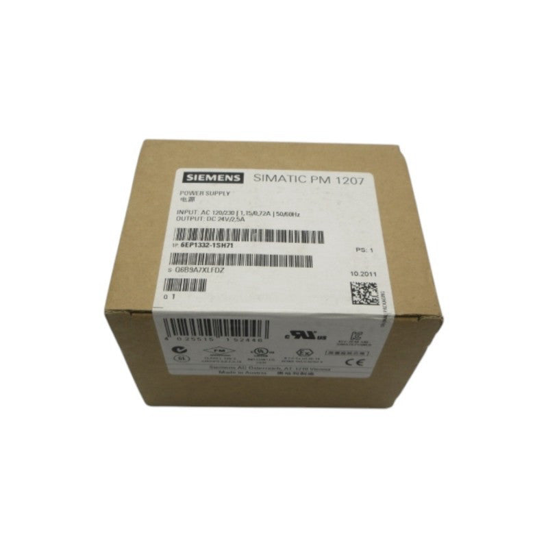 SIEMENS 6EP1332-1SH71 120/230VAC 1.15/0.72A NSFS