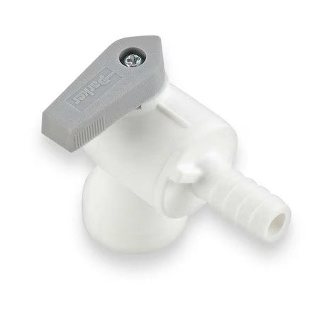 Parker Pbpp4vfe4 Manual 2-Way Ball Valve,Barb,Polypro