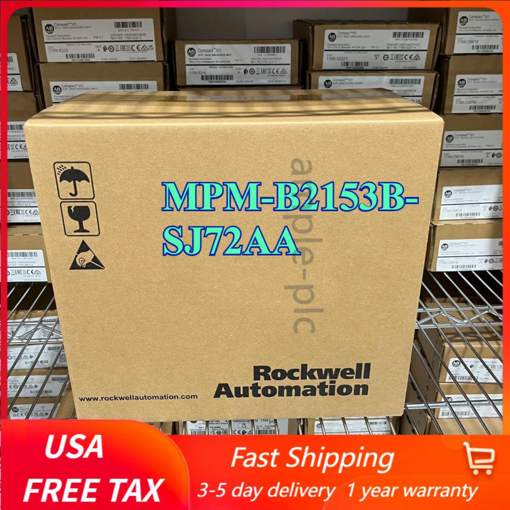Brand New AB MPM-B2153B-SJ72AA Servo Motor MPMB2153BSJ72AA Fast Ship US Free Tax