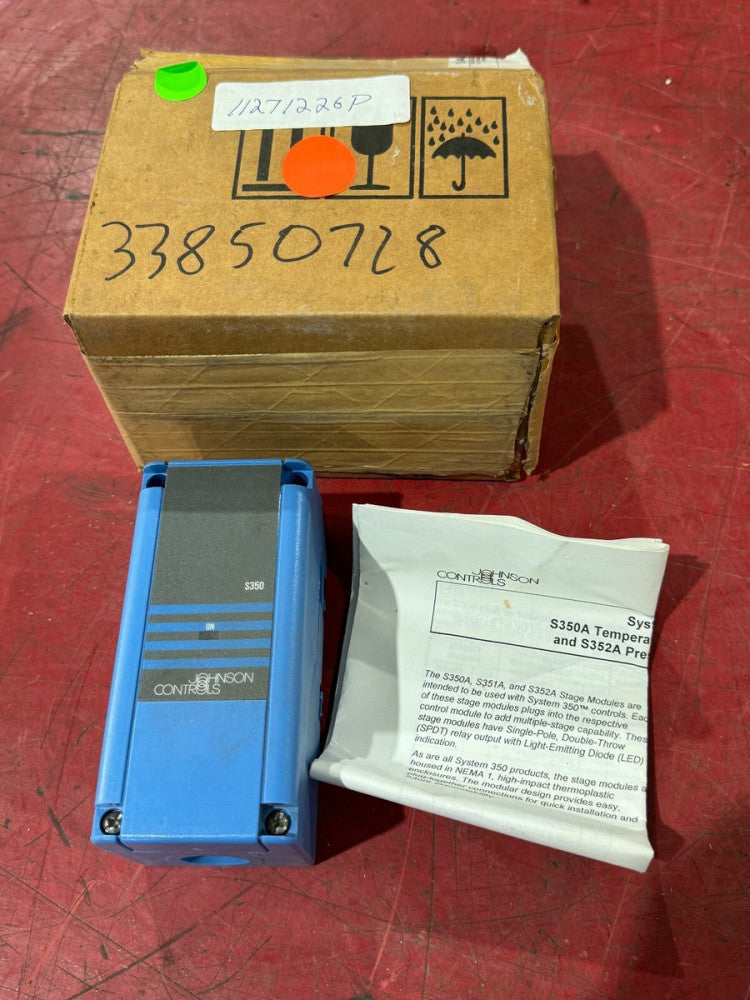 NEW IN BOX JOHNSON CONTROLS TEMPERATURE STAGE MODULE S350AA-1C