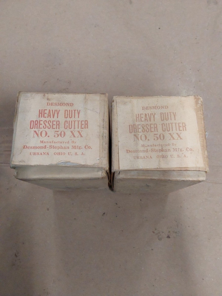 LOT OF 2 NEW DESMOND NO. 50XX HEAVY DUTY DRESSER CUTTER....N66