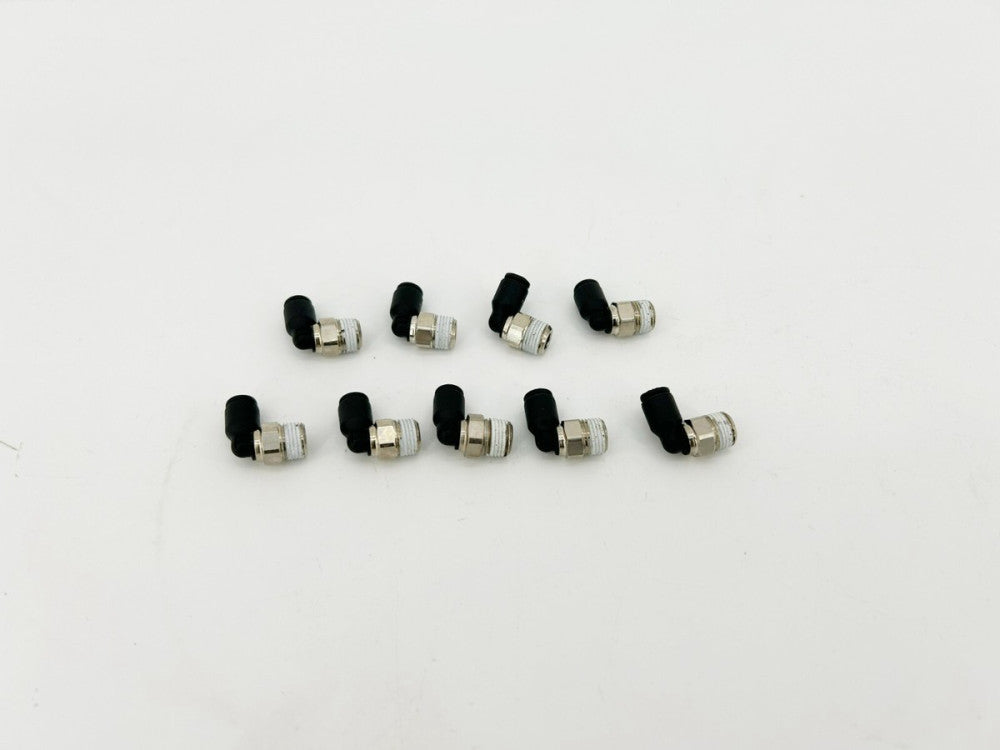 Lot of 9 New 98200 Male Elbows BSPT, 4mm Tube, 1/8" Thrd