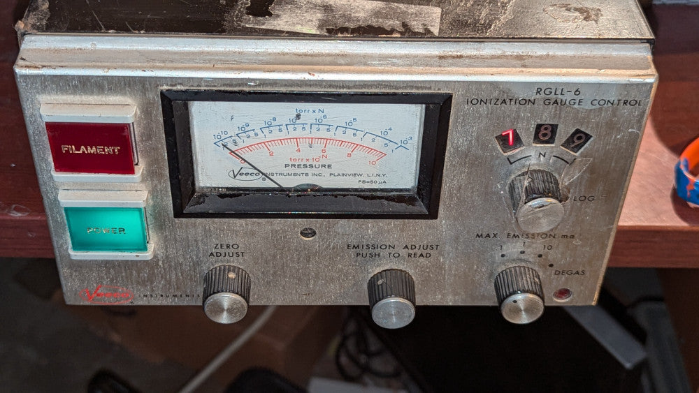 VEECO Ionization Gauge Control RGLL-6