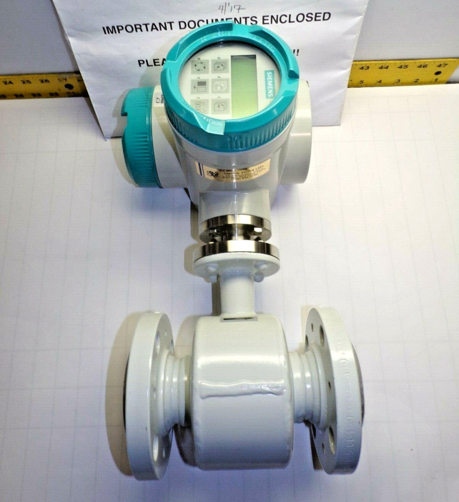 New Siemens 2" Electromagnetic Flowmeter 18-90 VDC 115-230 VAC  7ME63102YJ132CB2