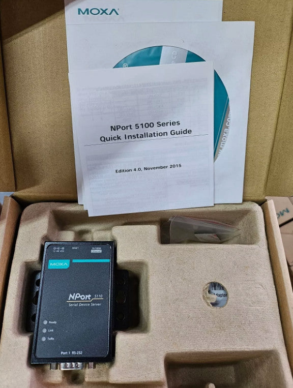 New In Box MOXA NPort 5110 NPort5110 Serial Device Server