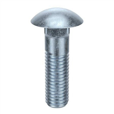 Zoro Select U08320.037.0350 Carriage Bolt,3/8-16X3 1/2 L,Pk25