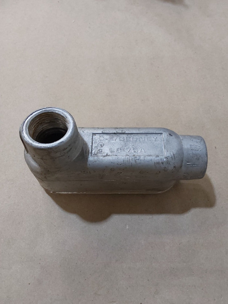 OZ Gedney 3/4" LB-75 Conduit Body 