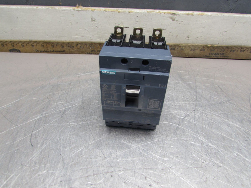 SIEMENS 3VA4111-6ED34-0AA0   ,CIRCUIT BREAKER,  3P/110A /480V/65kA   MAKE OFFER!