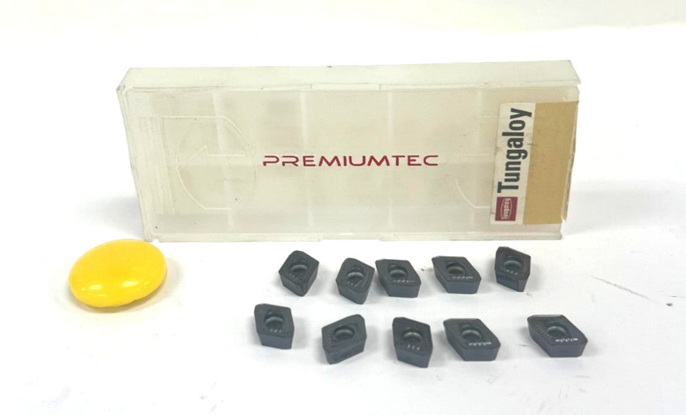 TUNGALOY XPMT07H308R-DJ AH725 DRILL INSERT INSCRIBED CIRCLE DIA 0.276" LOT OF 10