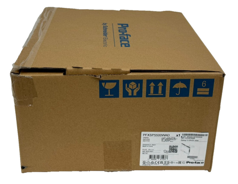NEW SCHNEIDER / PRO-FACE PFXSP5500WAD TOUCH PANEL 10.1" 24VDC SP-5500WA