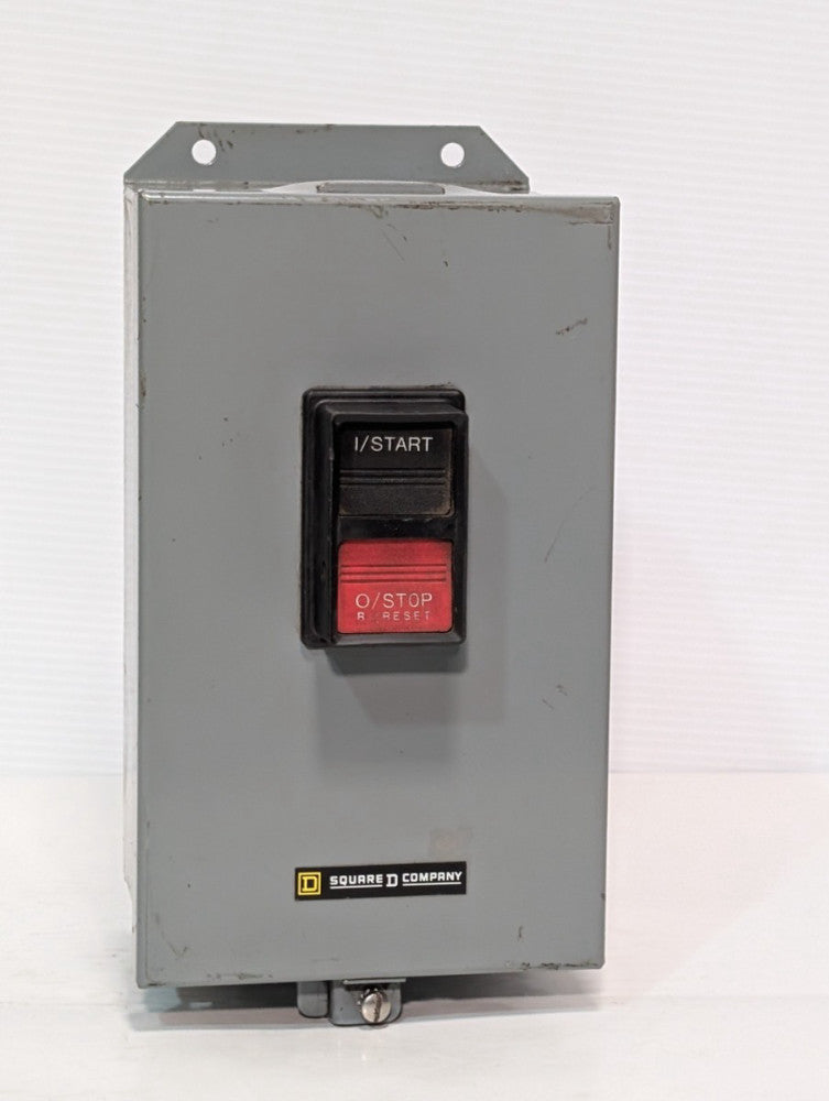Square D NEMA M-O Class 2510 Type MBO2 Series O 3 Phase Motor Starter, Enclosure