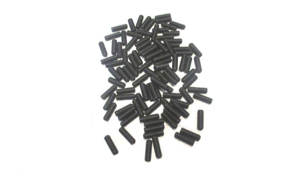 CAMCAR (11575) #8-32 UNC 1/2" OAL 5/64" Hex Cup Point Set Screw - Lot of 100