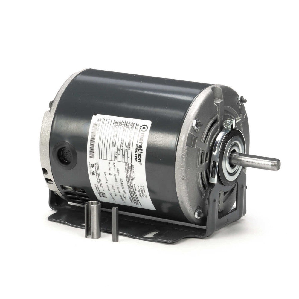 Marathon S127 Electric Motor 1/3 HP 1725 Rpm 1PH 115 V 48Y Frame 48S17D2105H