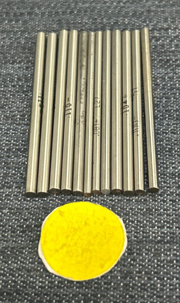 MEYER GAGE PINS ASSORTED SIZES   LOT OF 12