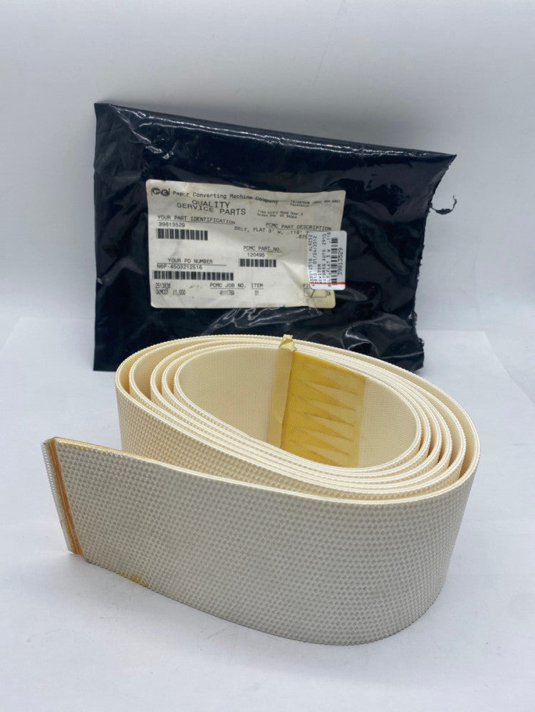 Ammeraal Beltech 120495 Conveyor Flat Belt 3" Width X 118" Length 