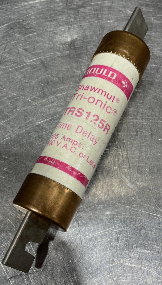 Ferraz Shawmut TRS125R Amp Fuse FRS-R-125 600 Volts Nos Surplus No Original Box