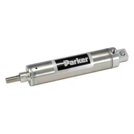 Parker 0.56Psr03.00 Air Cylinder, 9/16 In Bore, 3 In Stroke, Round Body Single