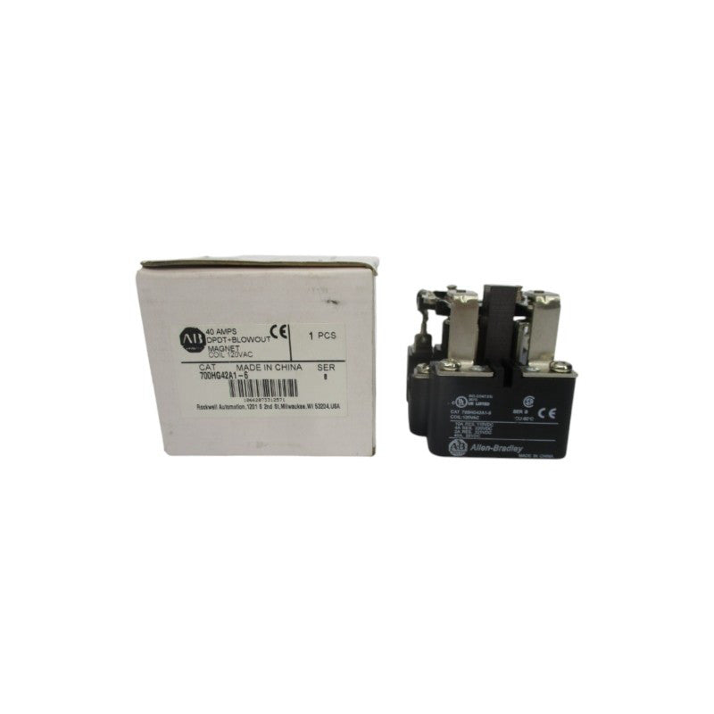 ALLEN BRADLEY 700HG42A1-6 SER. B 120VAC 40A (WH) NSMP